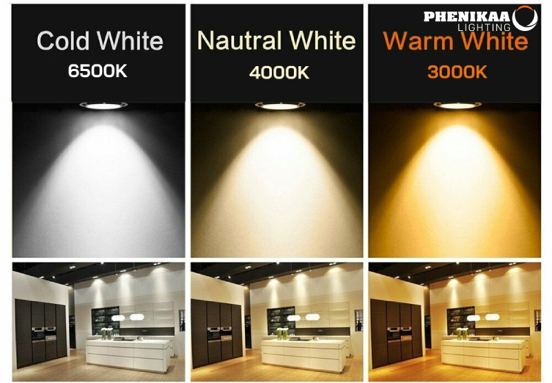 Với đèn LED DL03 9W, người dùng hoàn toàn có thể chủ động điều chỉnh mức nhiệt độ màu